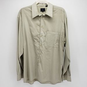 Kenneth Cole Reaction | Button Down Shirt | Tan